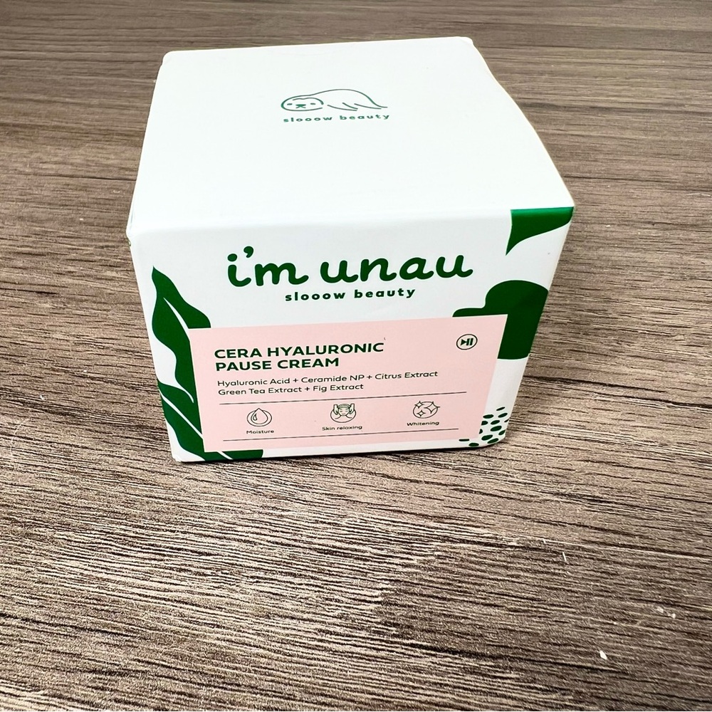 Korean Skincare I’m Unau Hyaluronic Pause Cream - Picture 2 of 9